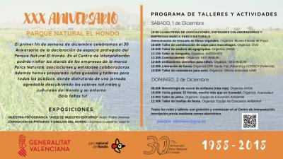 Celebracin XXX aniversario Parque Natural El Hondo