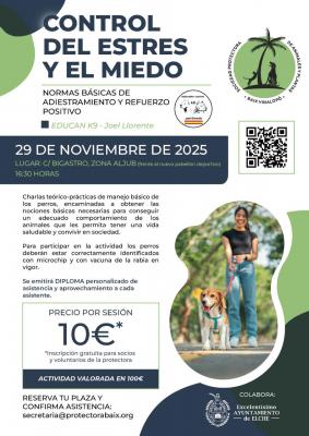 III TALLER DE ADIESTRAMIENTO CANINO